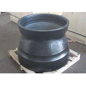 Red epoxy coating Ductile iron fittings Double Socket Bend Double flange bend