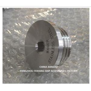 M45*2.0 Sounding Cap For Ship Sounding pipe fittlings Sounding Plug-Sounding