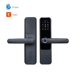 Cheap 5VDC TTlock Smart Lock Biometric Keyless Smart Door Lock Wifi App Control for sale
