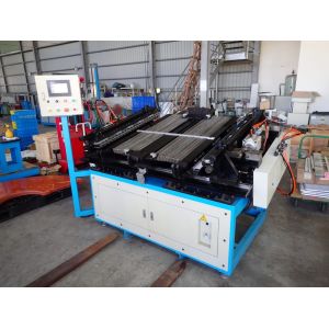 0.8Mpa Radiator Core Builder Machine With 900*900mm Workstation