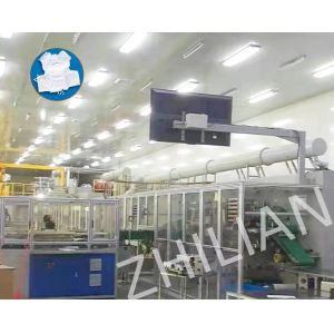 Cheap Ultra Thin Fast And Easy Baby Diaper Machine 400 pcs / min for sale