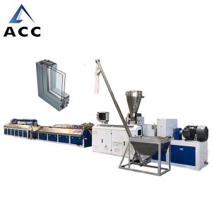 Customized WPC Extruder Machine Twin Screw For Door And Window Frames