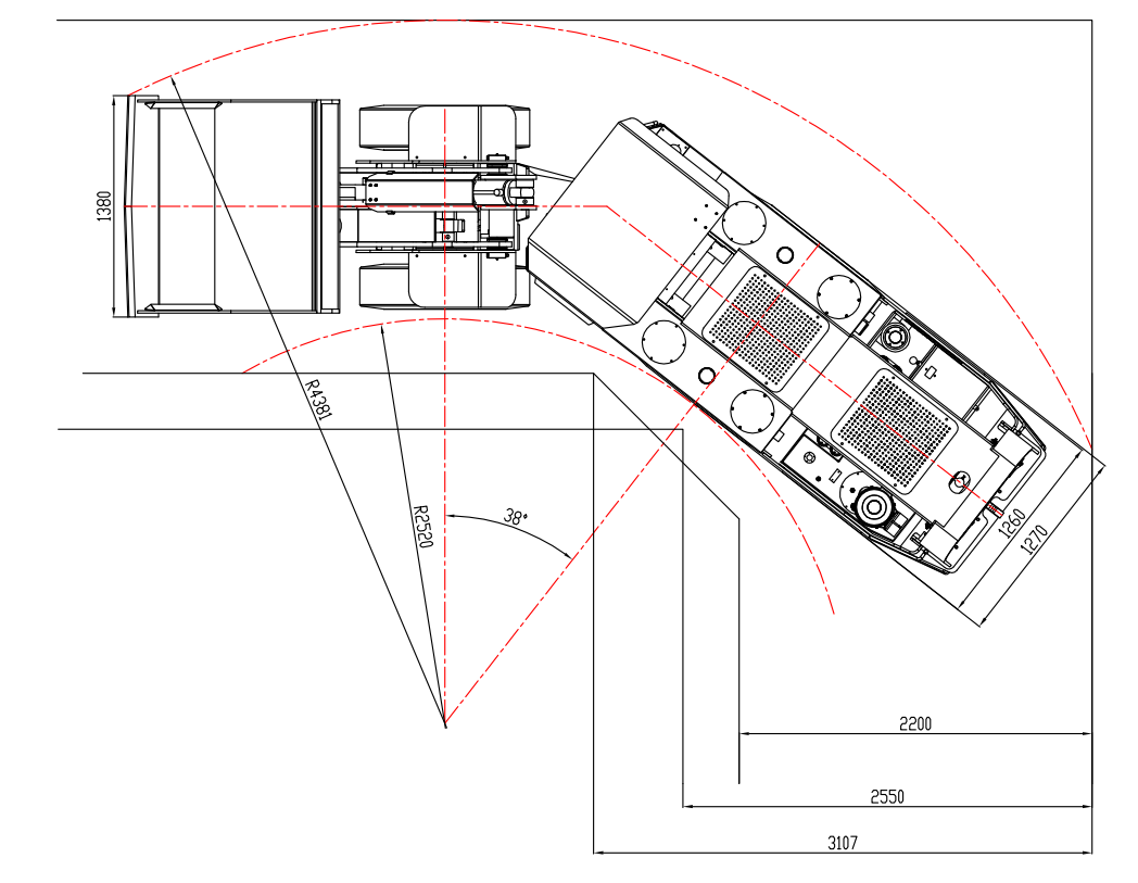 1 CBM Bucket Underground Mining Dump Truck With 2 Ton Tramming Capacity