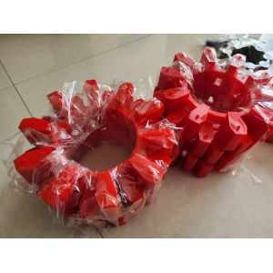 China High Elasticity And Density PU Coupling Spider For Heavy Duty Applications In Industrial Rubber Sheets on sale