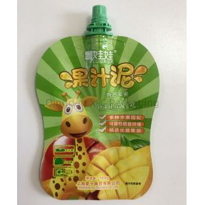 Customizable Printing Spout Stand Up Bag with Up To 11 Colors and Excellent Moisture And Oxygen Barrier