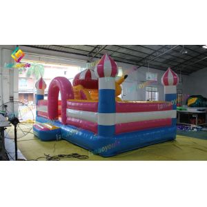 Children Castle Inflatable Play Park For Event / Recreation 3 Years Warranty