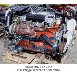Used Isuzu 6HE1 6HH1 6HK1 Diesel Engine FRR FTR GMC W5500 W6500 W7500, Usado