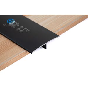 Transition Trim T Slot Aluminum Extrusion Profile 4mm Height 205Mpa Tensile with
