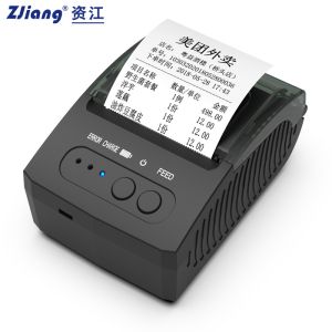 58mm Mini POS Portable Thermal Printer Waybill Printer For Taxi Ticket Receipt