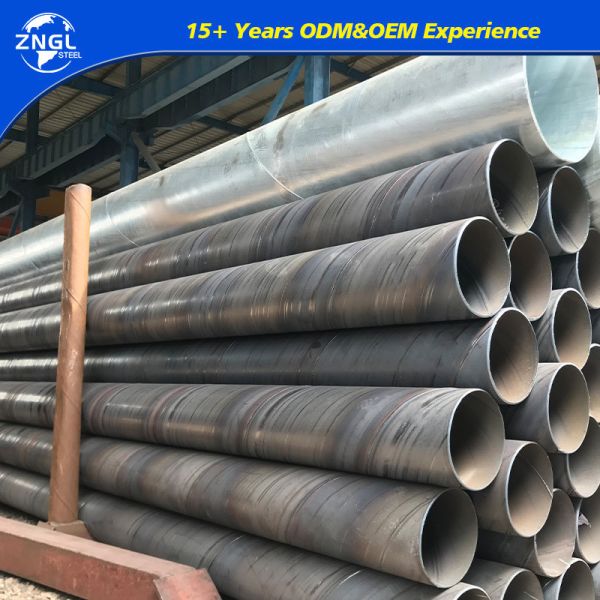 Quality Q235 Q345 SSAW CS ERW Spiral Carbon Steel Pipe 1/8"-24 wholesale