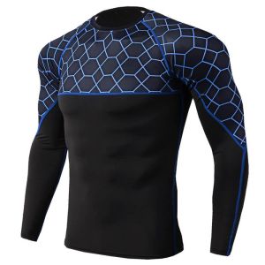Sublimation Printed Long Sleeve Surf Rash Guard High Quality Custom