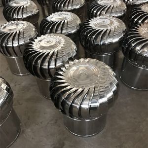 the popular size LC-BEST 300mm (12") wind driven Roof turbine ventilators for