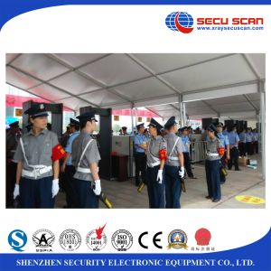 Walk through security gates metal detector gate , prisons to detect weapons on