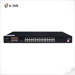 24 Port 10/100/1000M Gigabit Ethernet Network Switch SFP for IEEE802.3az