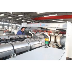 HDPE Double Wall Corrugated Pipe Production Line