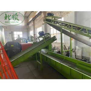 Waste Tire Recycling Line with 1500kg/h Production Capacity 132kw Driving Motor
