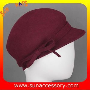 9140784 Sun Accessory customized winner fashion 100% wool felt Ivy hats, women