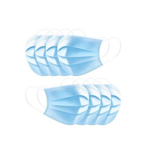 China Non Woven Surgical Mask Disposable Face Mask Blue And White Eco Friendly on sale