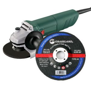 China 15300rpm Type 1 100mm Angle Grinder Metal Grinding Disc on sale