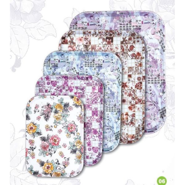 Quality western rectangular traceless plastic tray wholesale