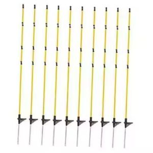 Round Fibreglass Post With 120cm Height 10mm Diameter 50pcs Per Carton And 1 Year Warranty For Multiple Applications