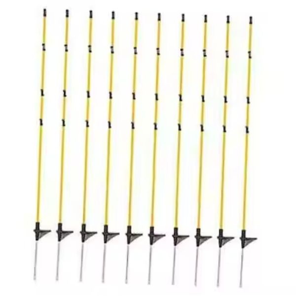 Quality Round Fibreglass Post With 120cm Height 10mm Diameter 50pcs Per Carton And 1 Year Warranty For Multiple Applications wholesale