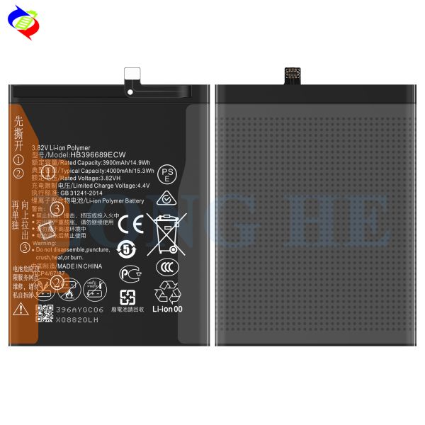 Rechargeable Battery for Huawei Mate 9 Pro Y9 Prime 2019 HB396689ECW Black Color