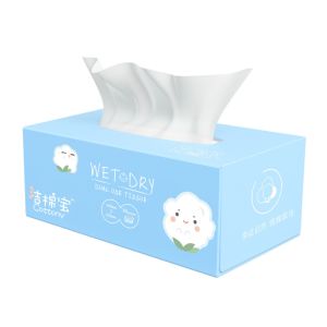 China Reusable Pure Cotton Dry Baby Wipes , Ultra Soft Dry Wipes For Newborns on sale