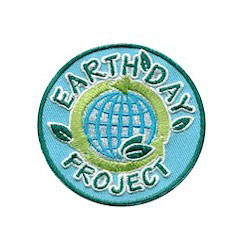 Shrink Proof Iron On Environmental Patches Pantone Embroidery School Badge