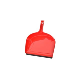 China Clip On Heavy Duty Dustpan Blue Plastic Easy Grip Rubber Edge Detailed Sweeping Debris on sale