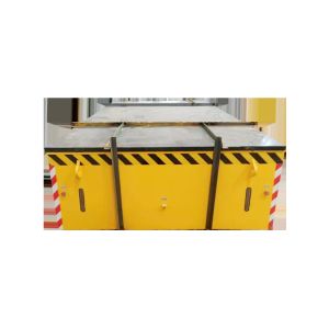 Warehouse Trackless 12T Electric Transfer Cart Low Noise No Pollution