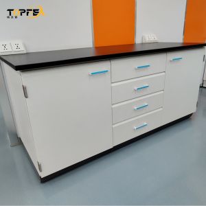 Cheap Marble Table Top Lab Wall Bench for Testing Function in White for sale