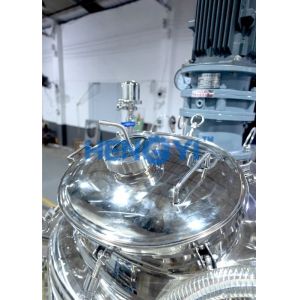 Fixed Vacuum Homogenizer Emulsifier 500L for Cosmetic Cream Lotion