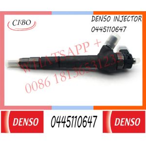 China Genuine New Diesel Common Rail Fuel Injector 0445110647 For VW Amarok/AUDI 2.0 TDI on sale