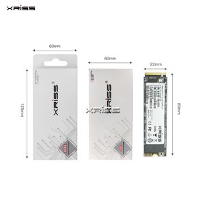 XRISS M.2 NVMe SSD 128GB 256GB 512GB 1TB 2TB Internal Solid State Drive 2280