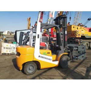 China Tcm 3T Second Hand Forklift 2402mm Turning Radius on sale