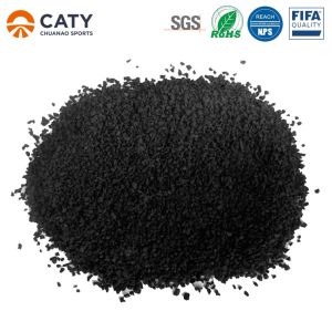 Free-Worry Certification Black Tyre SBR Rubber Granules for Football Field Grass