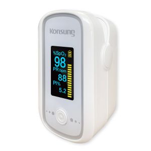 0.96" TFT Screen Visual Alarm Pediatric SPO2 Digital Pulse Oximeter Fingertip