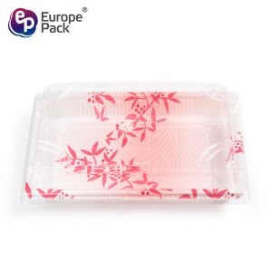 Wholesale high quality 7 inch plastic sushi container