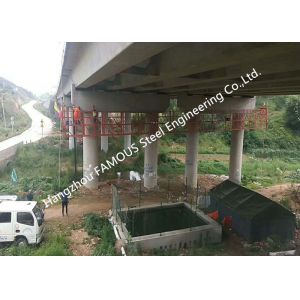 Hot Dip Galvanized Suspended Scaffold Platform With Heavy Loading Capacity