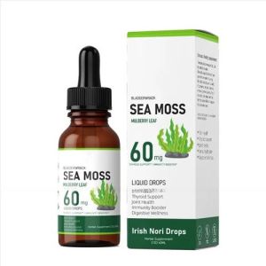 OEM brand private label Herbal extract Sea moss liquid drops Supplement Immune