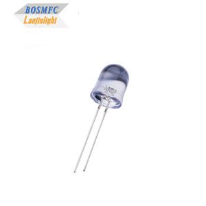 Straw hat 10mm 8mm Through Hole LED Emitting Diode for stage light