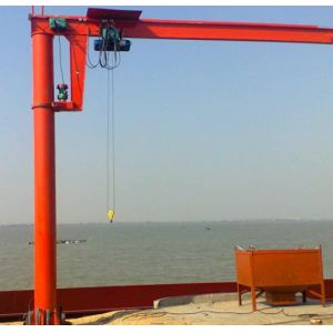 Luffing 270° Pillar Mounted Jib Crane Span 4.5m~6m