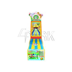 Individual Bowling Single Player Amusement Game Machines Coin Pull For Holiday
