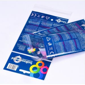China Custom Printing Opp Self Adhesive Poly Bags For Stand Up Pouch Packaging on sale