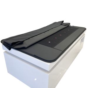 Black Negative Ion Balls Far Infrared Sauna Mat with 12 Pieces Photon Lights for