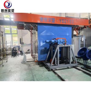 PLC Control System Rotary Moulding Machine for Fast Production Cycle Time 15