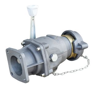 4 Inch Italian Oil Discharge Valve for Loading Oil Trucks Made of Aluminum Alloy