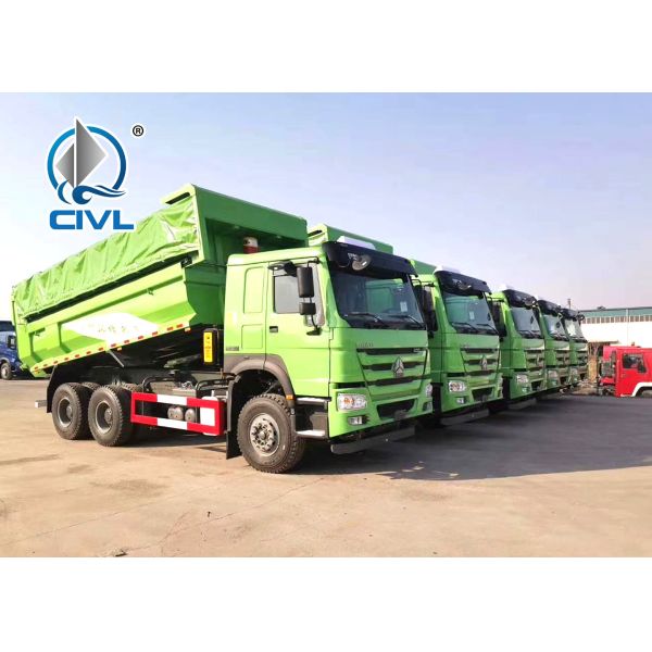 Quality New U-Shape Howo Dumper Lorry 6x4 Drive Heavy Duty Dump Truck With Hyva Lifting Bottom wholesale