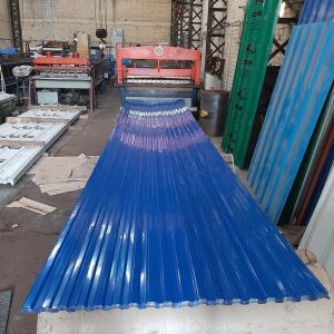 Customized PPGI Corrugated Roofing Sheet Z30 - Z40 PPGI Colour Coated Sheet